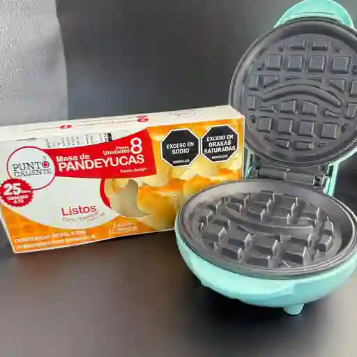 Combo caja pandeyuca + wafflera