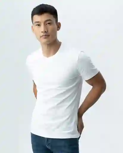 Camiseta Blanco Talla Xs Hombre Americanino 840c002