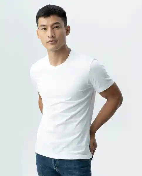 Camiseta Blanco Talla Xs Hombre Americanino 840c002