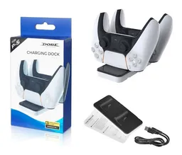 Hepa Base Carga Juega Controles Ps5 Dock Doble Estación Dual Usb