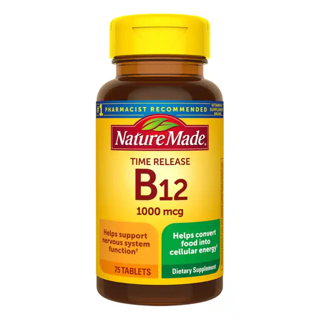 NATURE MADE B12 Time Release 75 Tabletas