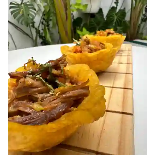 Tostadas de platano