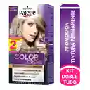 Palette Tinte en Crema Permanente Tono Rubio Extra Claro