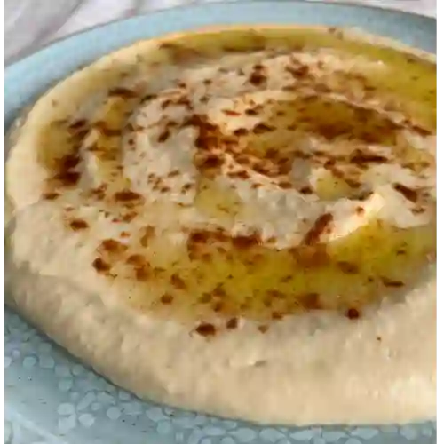 Hummus con Pan Árabe
