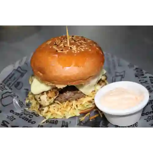2 Hamburguesas Pollo y Carne