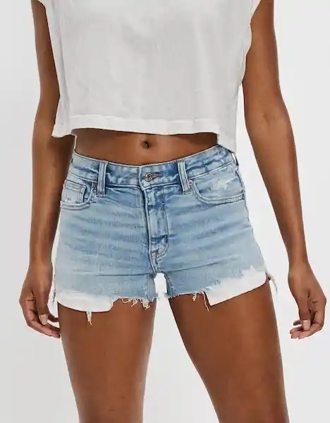 Short Mujer Azul Talla 10 400381242103 American Eagle