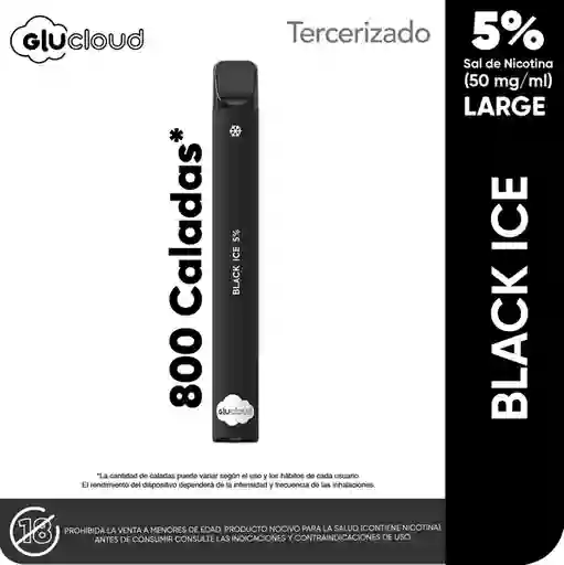 Glucloud Vapeador  Black Ice Large