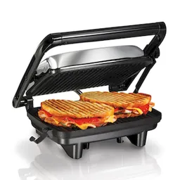 Hamilton Beach Panini Hb-25460 1400 W Plateado