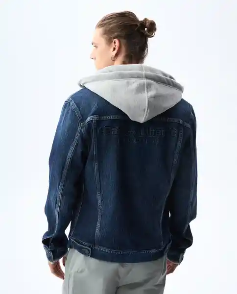 Chaqueta Hombre Azul Talla S 521G001_AZU174429 Americanino