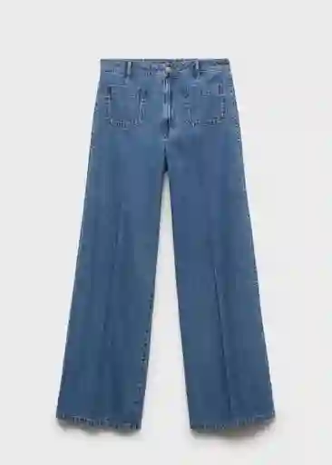 Jean Emma Tejano Medio Talla 42 Mujer Mango