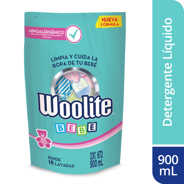 Woolite Detergente Líquido Bebé 900 ml