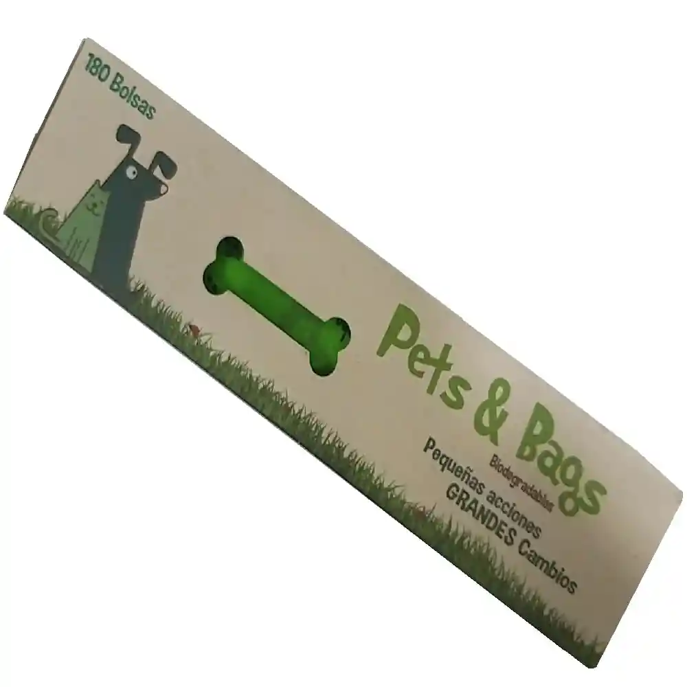 Pets And Bags Rollo de Bolsas Biodegradables para Perro