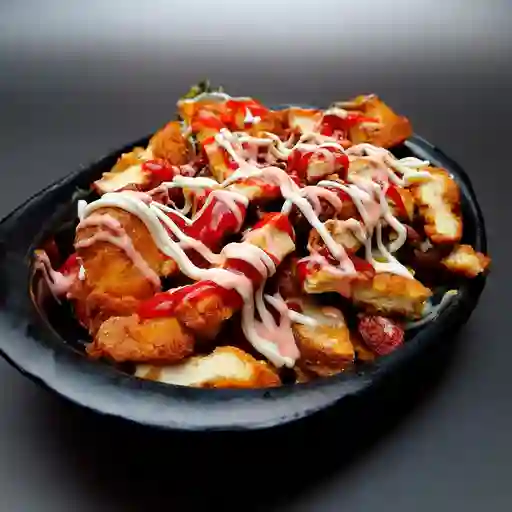 Salchipapa Butipollo