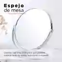 Miniso Espejo Redondo De Mesa Doble Cara 7""