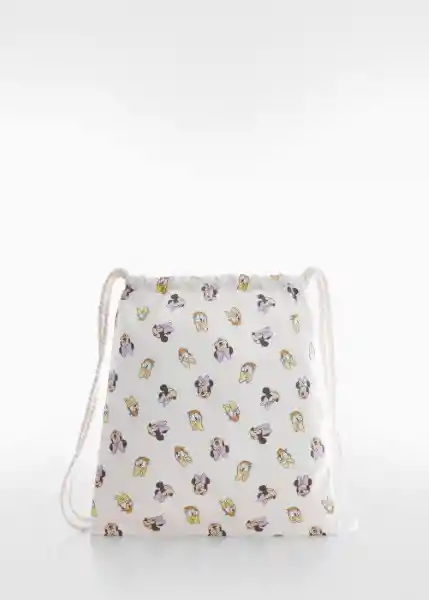 Mochila Minnie Off White Talla 99 Niña Mango