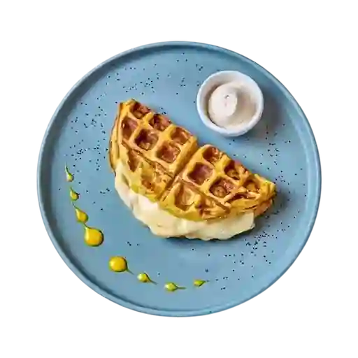 Waffle Choclo y Queso