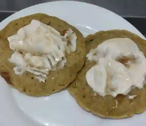 Arepa con Cremoso de Marañón