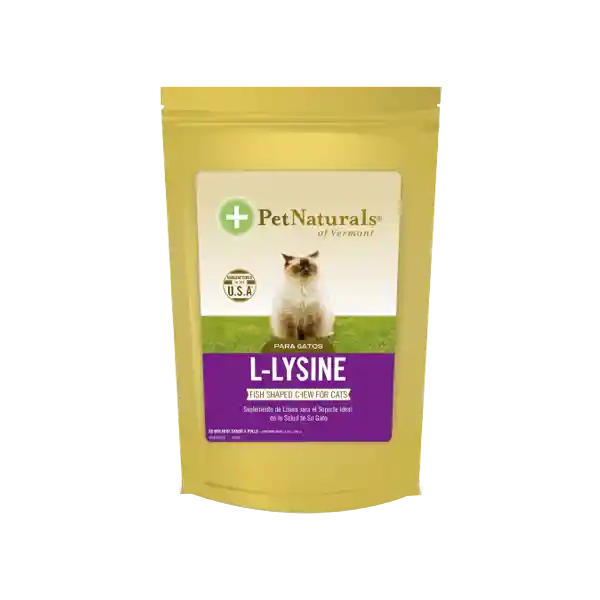Pet Naturals Suplemento L-Lysine Para Gatos