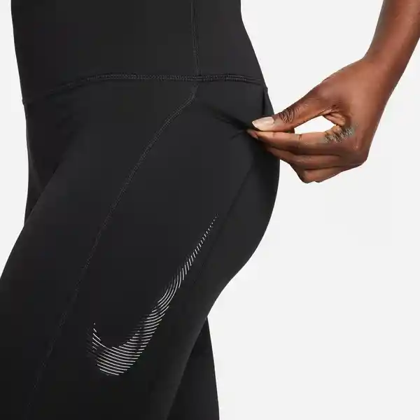 Nike Leggings W Df Fst mr 7/8 Tght sw Negro M Ref: FB4656-010