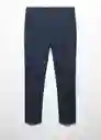 Pantalón Amalfi Navy Talla 38 Hombre Mango