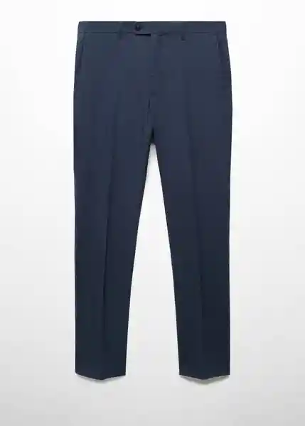 Pantalón Amalfi Navy Talla 38 Hombre Mango