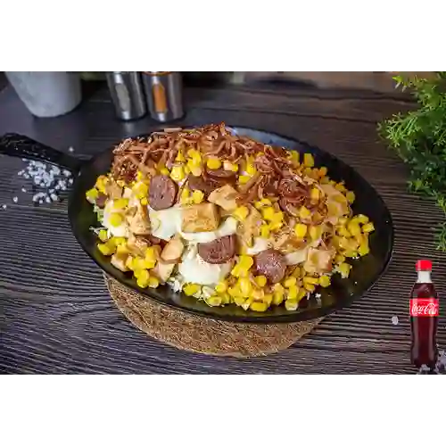 Combo mazorca especial + gaseosa 400ml