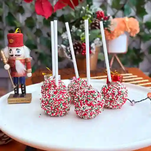 6 Cake pops noche buena