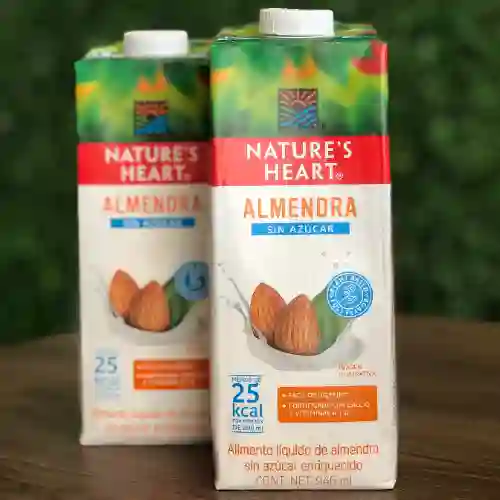 Natures Herart Leche de Almendras Sin Azucar  946 ml