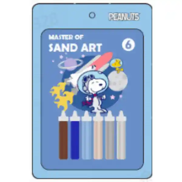 Set de Arte Con Arena de Colores Serie Snoopy Miniso