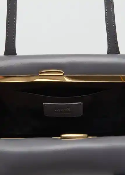 Bolso M Cesar Gris Talla 99 Mujer Mango