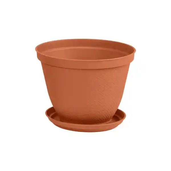 Rimax Matera Redonda Rafia Terracota 25 cm