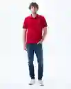 Camiseta Hombre Rojo Talla S 809F004 Americanino