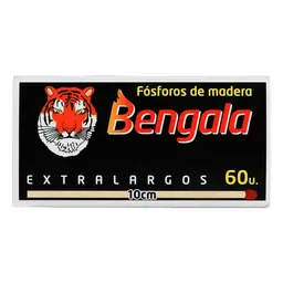 Bengala Fósforo Madera Extralargo