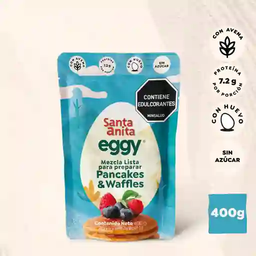 Santa Anita Eggy Pancakes & Waffles Proteina de Huevo 