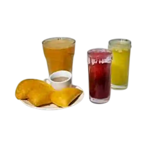 Combos de Empanadas con Jugo de Maracuya