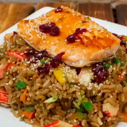 Arroz de Salmón