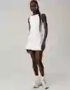 Vestido Aerie Blanco Talla Small 1681100 American Eagle