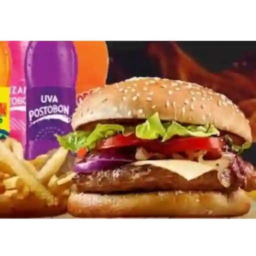 Combo de hamburguesa