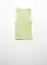 Top Pinot Verde Talla S Mujer Mango