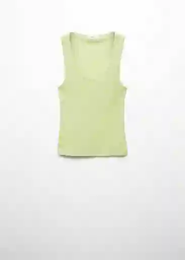 Top Pinot Verde Talla S Mujer Mango