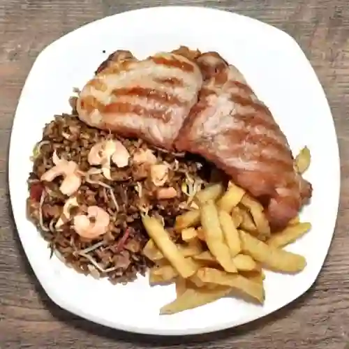 Arroz y Carne Francesa