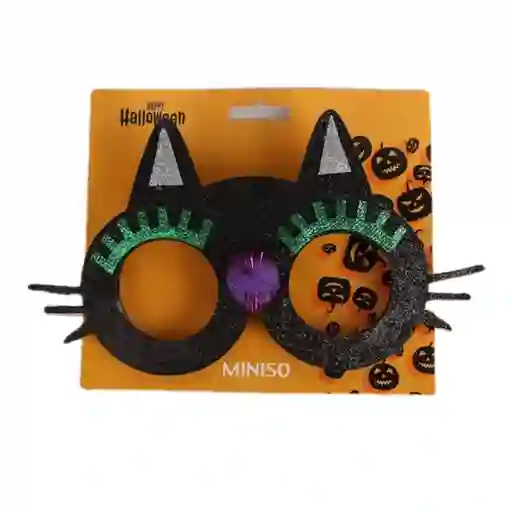 Lentes de Gato Negro Halloween Miniso