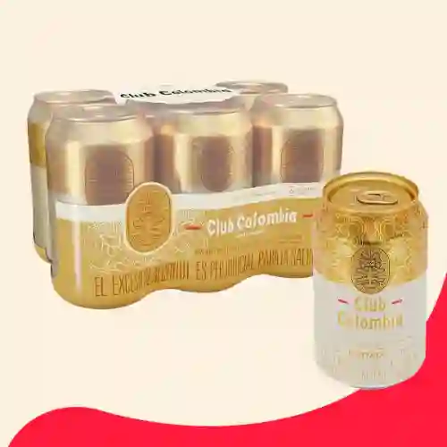 Cervezas Club Colombia 330 Sixpack