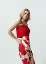 Esqueleto Tejido Mujer Rojo Adrenalina Medio T S 482G038 Naf Naf