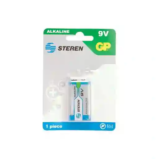 Steren Batería Alcalina Super 9V