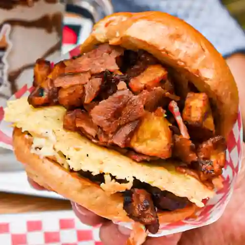 Hamburguesa Madurita con Papas