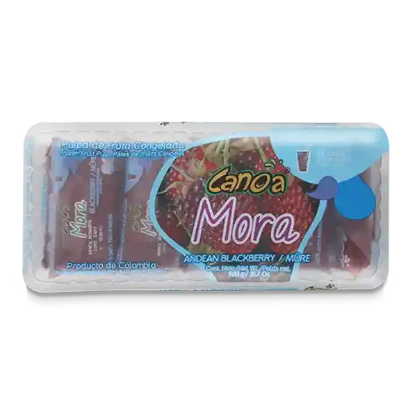 Canoa Pulpa de Fruta Mora