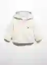 Abrigo Anorak Corea Crudo Talla 69 Niños Mango