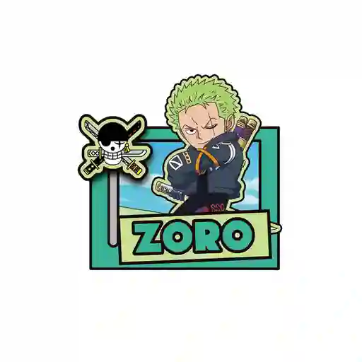 Pin Decorativos Zoro Serie One Piece Miniso