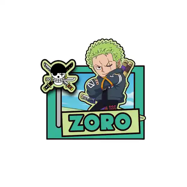 Pin Decorativos Zoro Serie One Piece Miniso